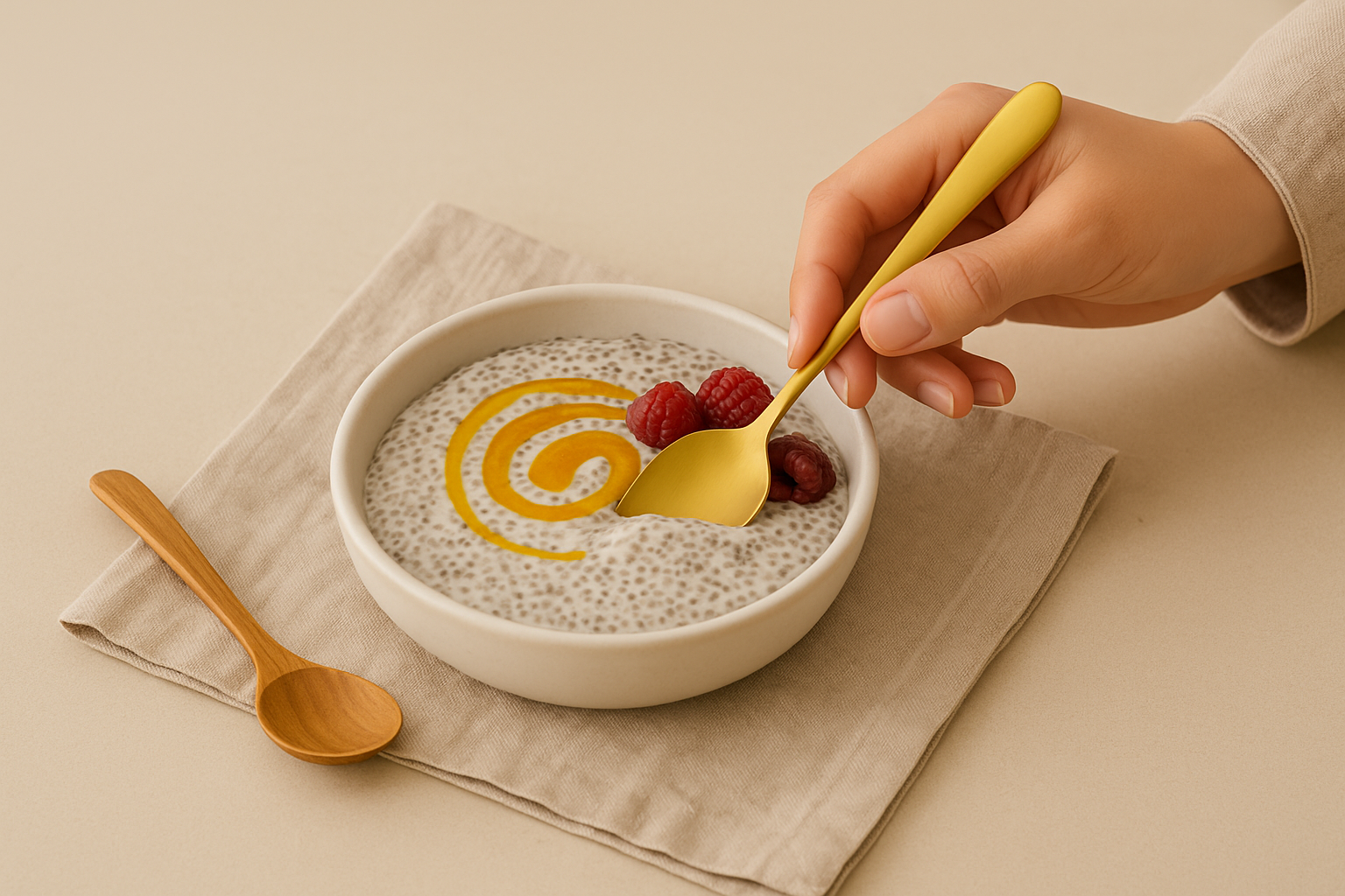 Mānuka-Honey-Chia-Pudding-A-Gut-Boosting-Energising-Breakfast 100% Pure New Zealand Honey