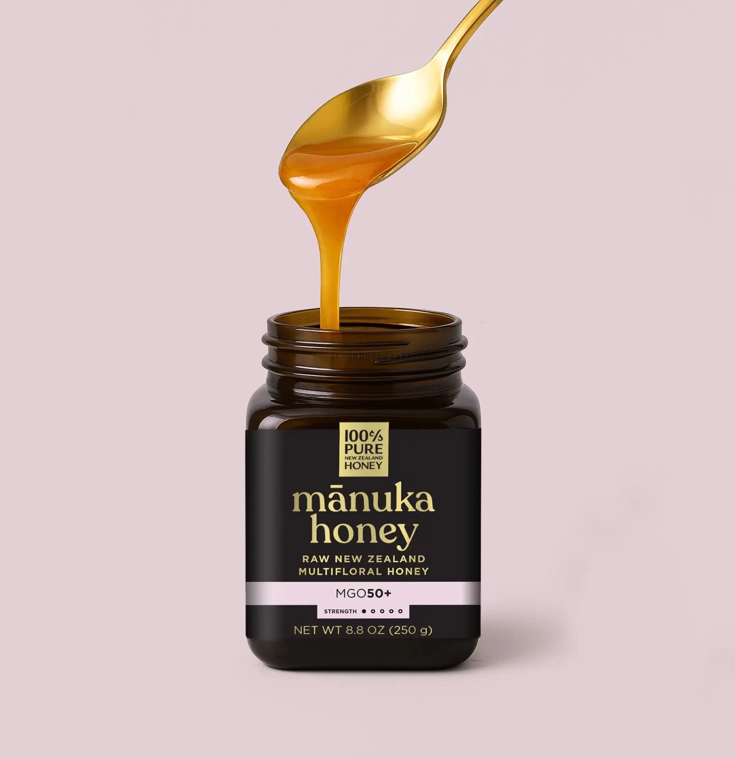 MGO 50+ Multifloral Mānuka Honey - 100% Pure New Zealand Honey
