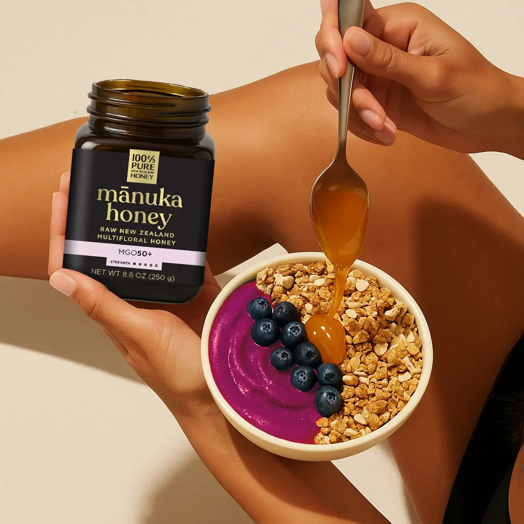 MGO 50+ Multifloral Mānuka Honey - 100% Pure New Zealand Honey