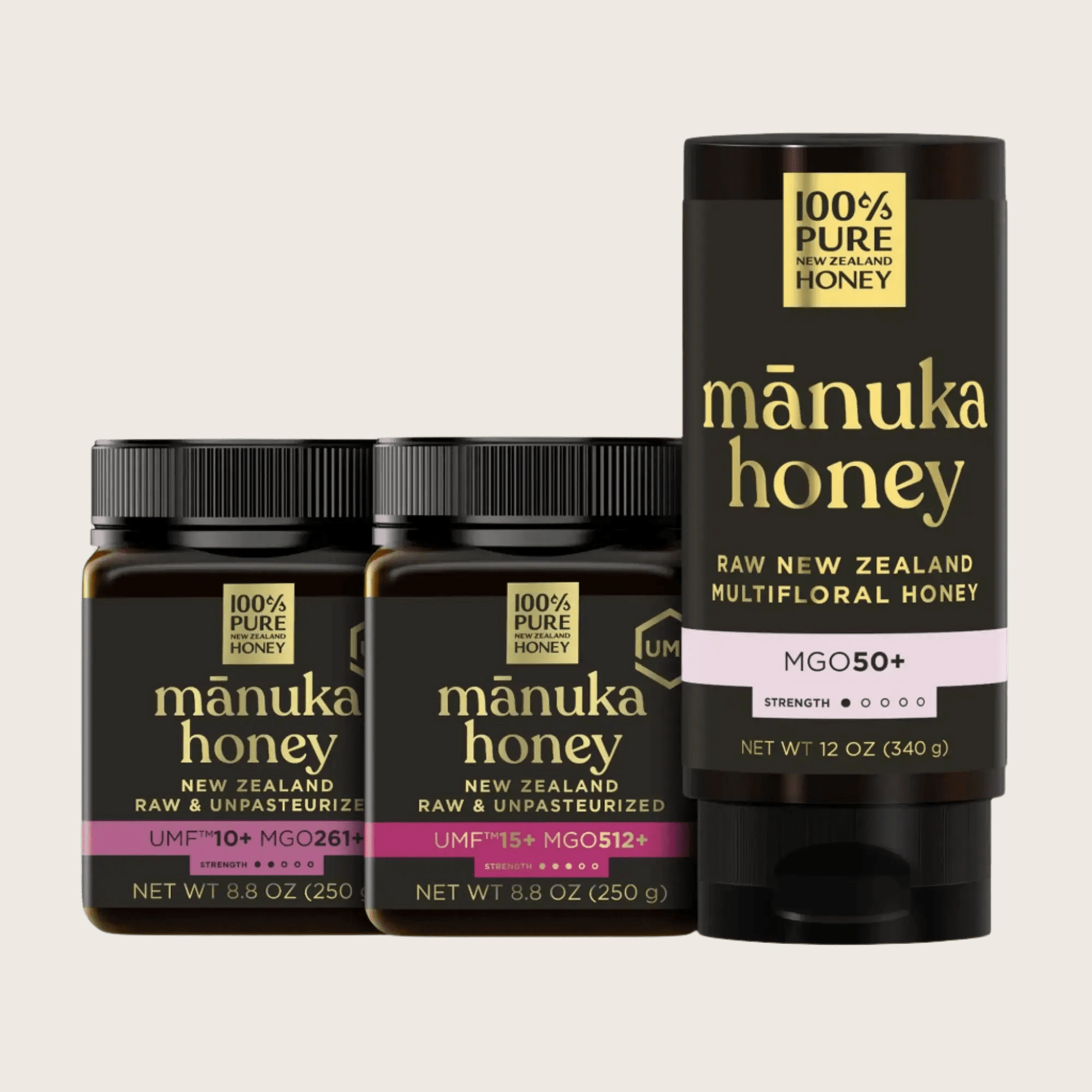 Family Wellness Pack Pure New Zealand Honey