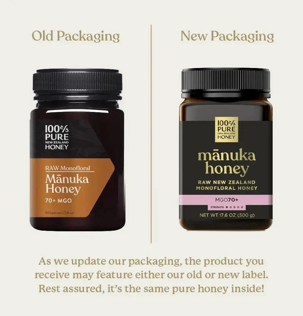 MGO 70+ Multifloral Mānuka Honey Pure New Zealand Honey