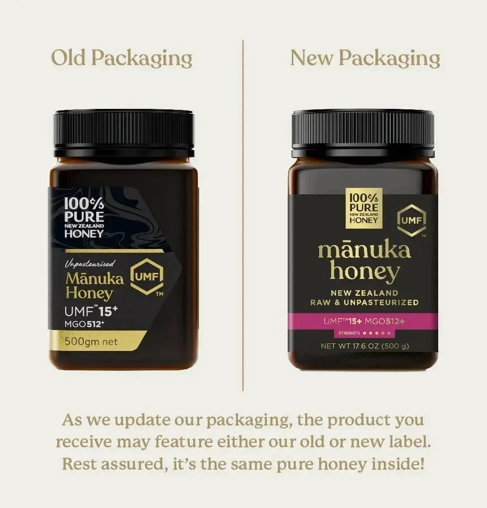 UMF™ 15+ Mānuka Honey Pure New Zealand Honey