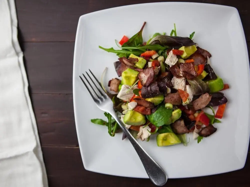 Chicken-bacon-and-avocado-salad 100% Pure New Zealand Honey