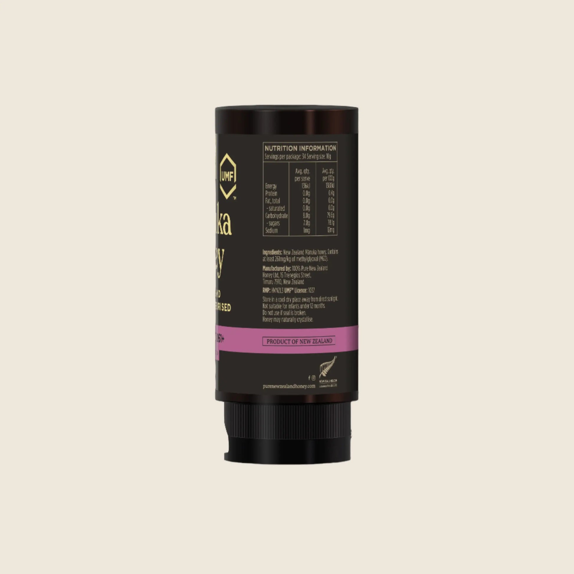 UMF™ 10+ Mānuka Honey Squeezy - 100% Pure New Zealand Honey