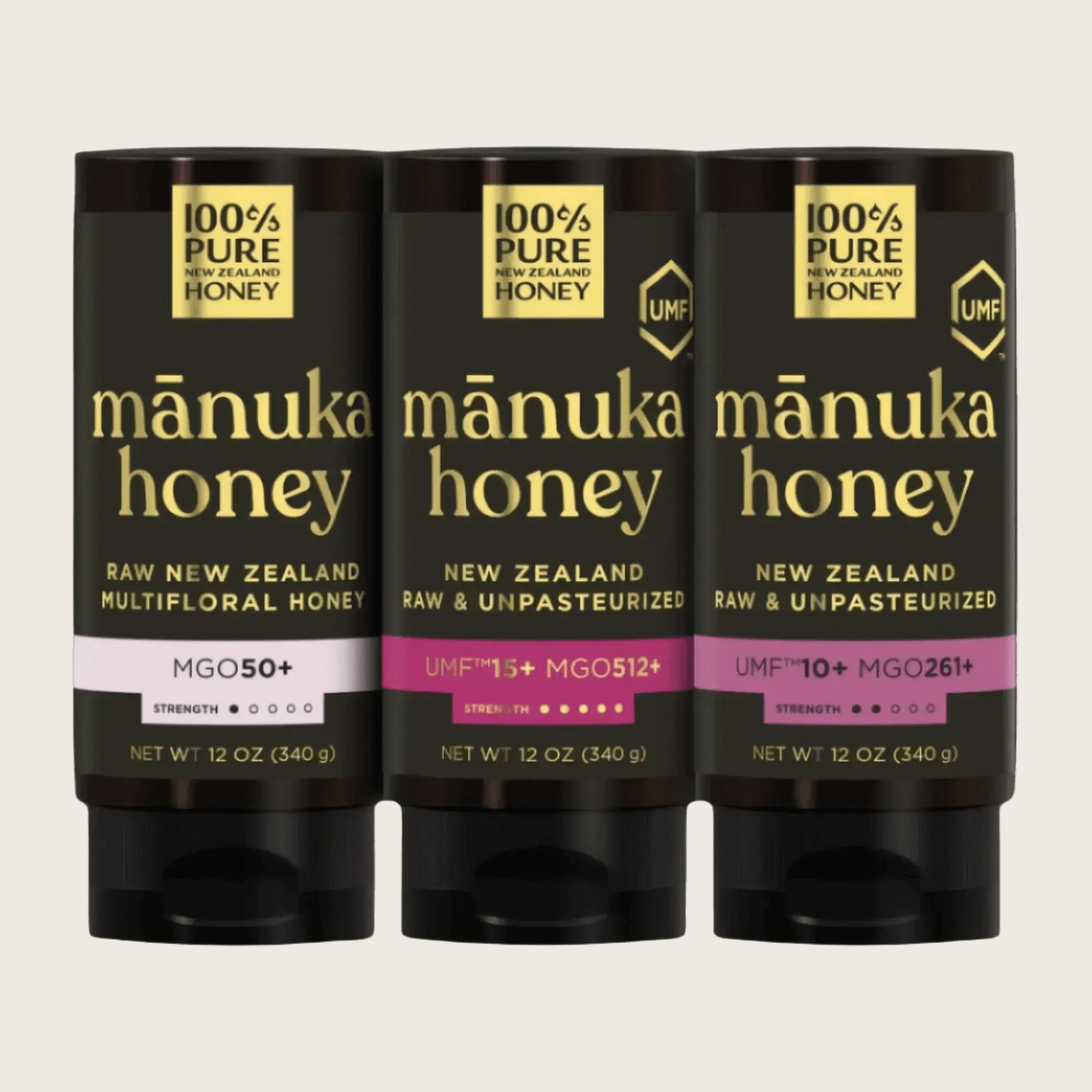 Mānuka Honey UME10+ 250g 3個セット Kitchen Essentials Mānuka Honey Trio Set - versatile sweetness