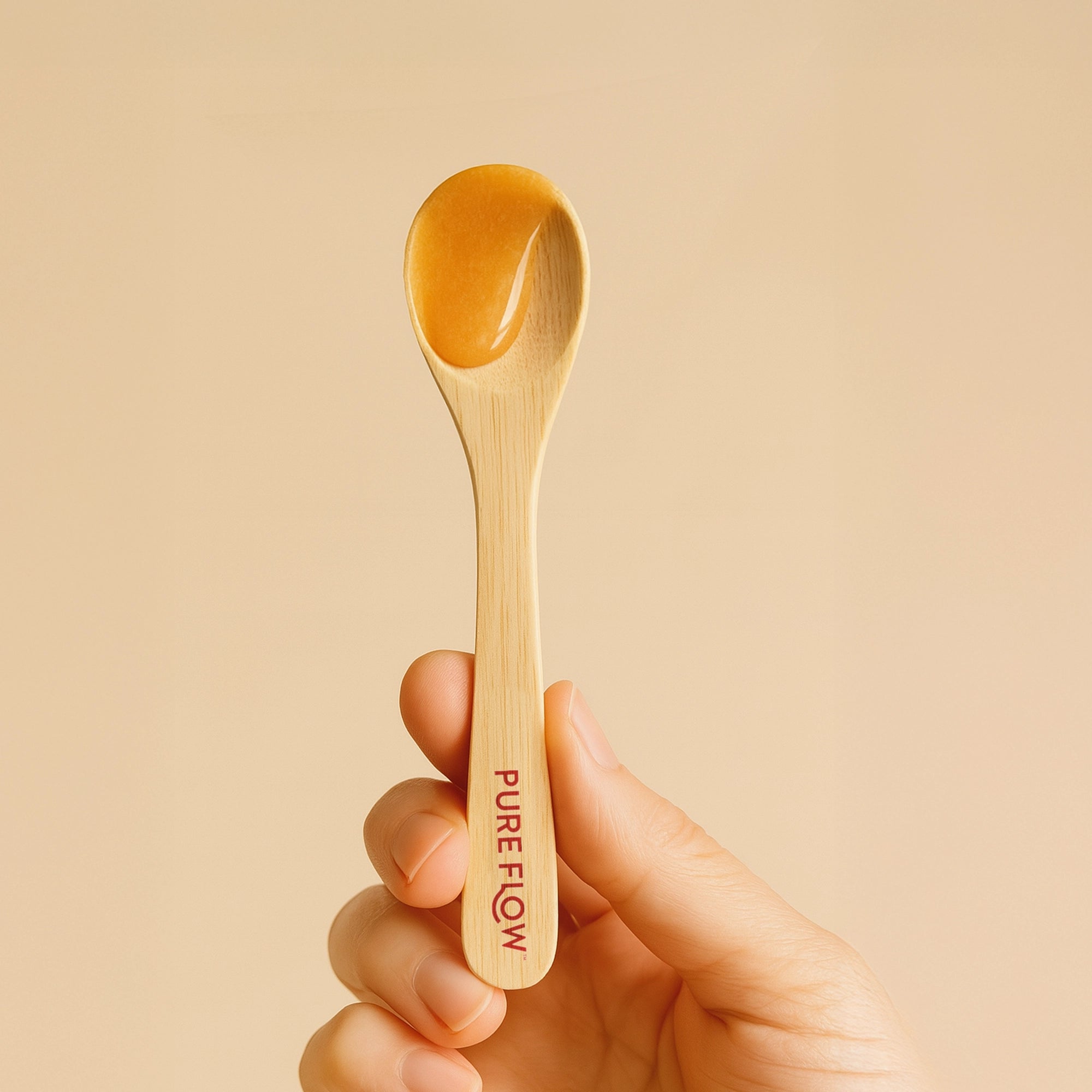 100% Wooden Honey Spoon