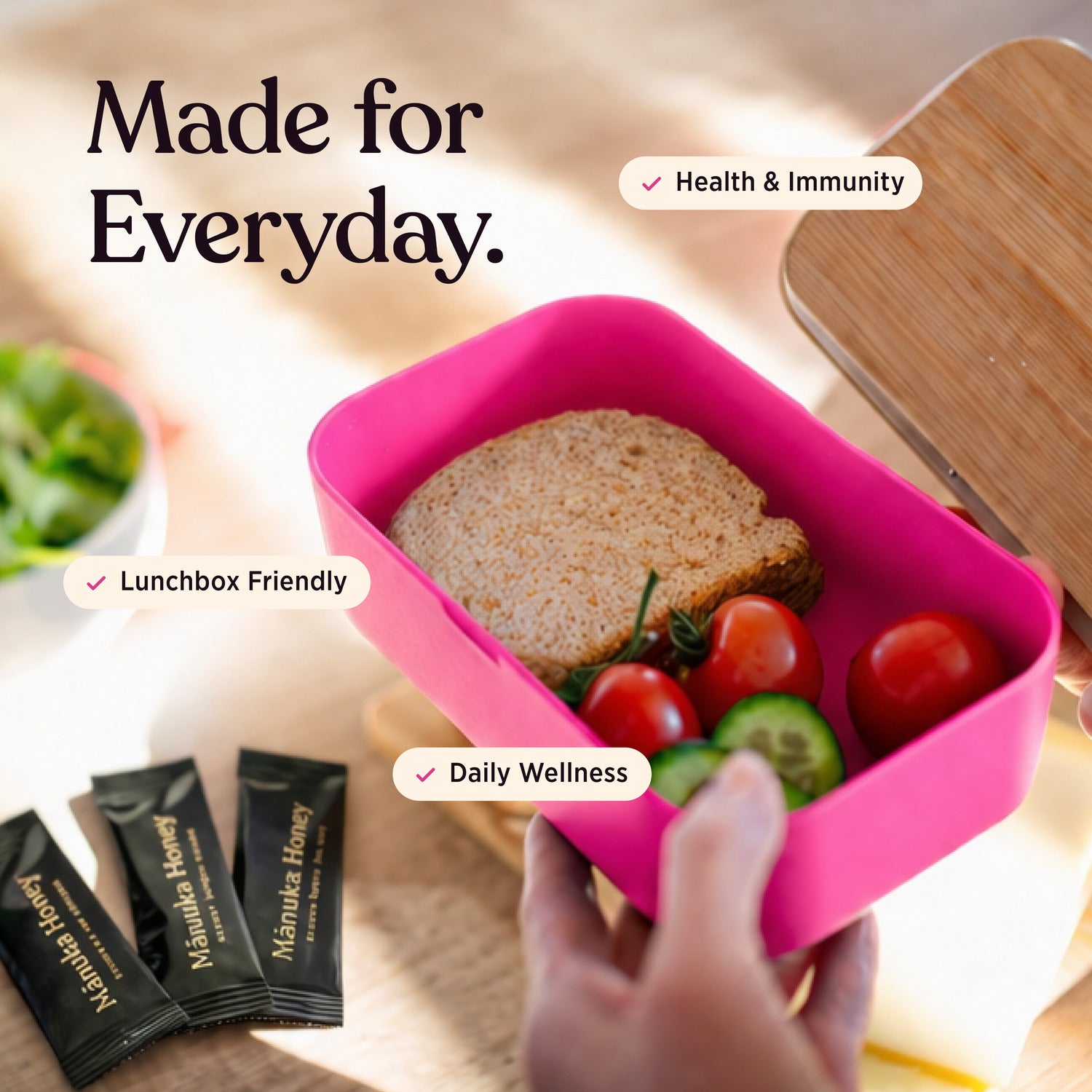 UMF™ 15+ Mānuka Honey Sachets 30 pack